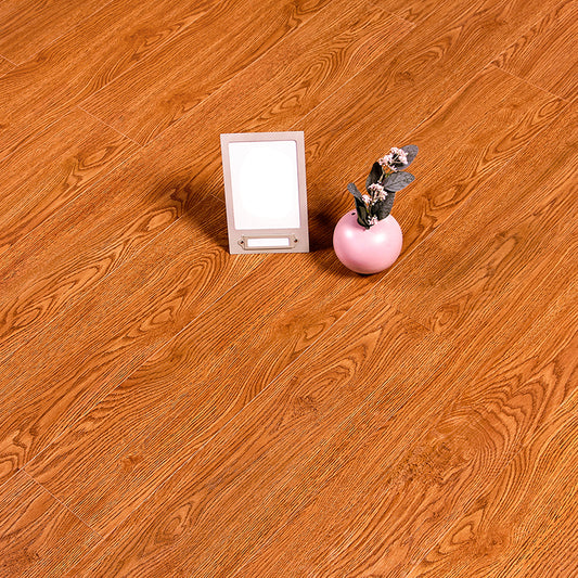 Red Wood Laminate Flooring Scratch Resistance Matte Laminate Plank Flooring Clearhalo 'Flooring 'Home Improvement' 'home_improvement' 'home_improvement_laminate_flooring' 'Laminate Flooring' 'laminate_flooring' Walls and Ceiling' 7452031
