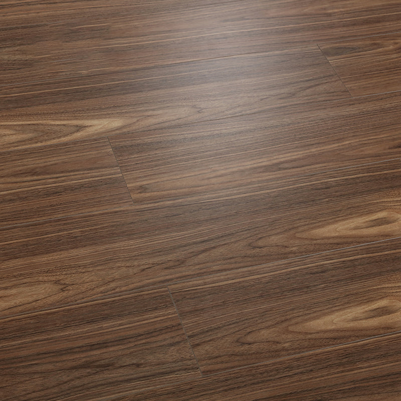 Brown Wood Laminate Flooring Scratch Resistance Matte Laminate Plank Flooring Chocolate Clearhalo 'Flooring 'Home Improvement' 'home_improvement' 'home_improvement_laminate_flooring' 'Laminate Flooring' 'laminate_flooring' Walls and Ceiling' 7452071