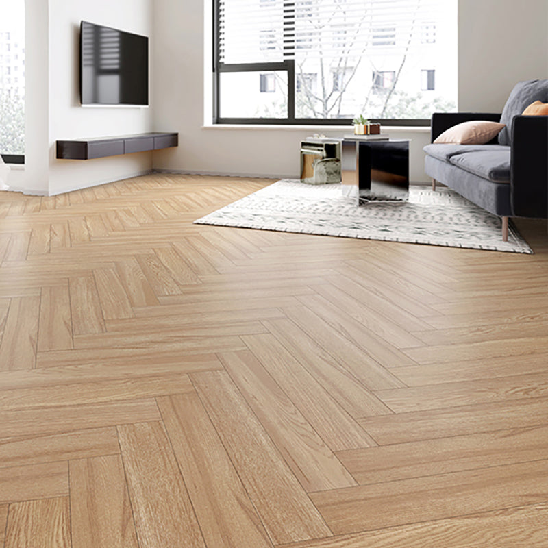 Smooth Laminate Flooring Scratch Resistance Laminate Plank Flooring Yellow-Brown Clearhalo 'Flooring 'Home Improvement' 'home_improvement' 'home_improvement_laminate_flooring' 'Laminate Flooring' 'laminate_flooring' Walls and Ceiling' 7452228