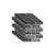 3D Embossed Backsplash Panels Plastic Backsplash Panels with Waterproof Dark Gray 10-Piece Set Clearhalo 'Flooring 'Home Improvement' 'home_improvement' 'home_improvement_wall_paneling' 'Wall Paneling' 'wall_paneling' 'Walls & Ceilings' Walls and Ceiling' 7453833