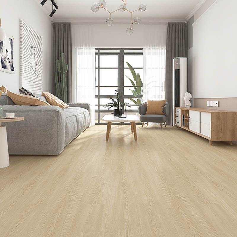 Modern Style Laminate Floor Wooden Waterproof Scratch Resistant Laminate Floor Light Wood Clearhalo 'Flooring 'Home Improvement' 'home_improvement' 'home_improvement_laminate_flooring' 'Laminate Flooring' 'laminate_flooring' Walls and Ceiling' 7454044