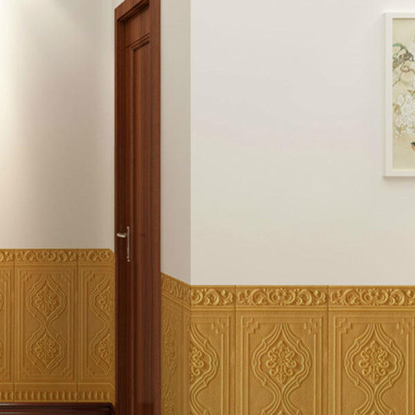 Scratch Resistance 3D Wainscoting Peel and Stick Indoor Wallboard Clearhalo 'Flooring 'Home Improvement' 'home_improvement' 'home_improvement_wall_paneling' 'Wall Paneling' 'wall_paneling' 'Walls & Ceilings' Walls and Ceiling' 7454297