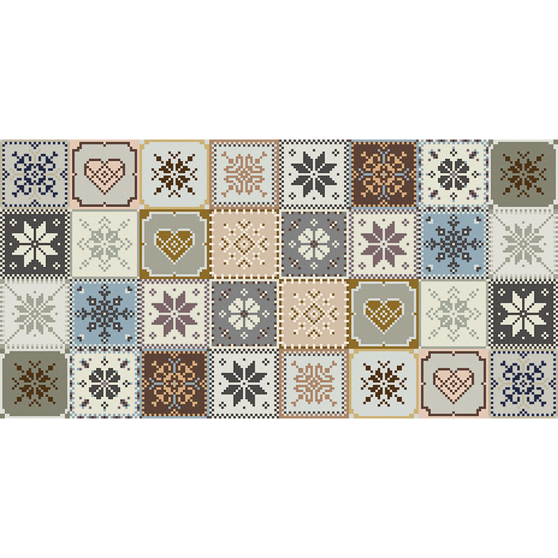 Modern Peel and Stick Wall Tile Mosaic Tile Peel and Stick Tile Clearhalo 'Flooring 'Home Improvement' 'home_improvement' 'home_improvement_peel_stick_blacksplash' 'Peel & Stick Backsplash Tile' 'peel_stick_blacksplash' 'Walls & Ceilings' Walls and Ceiling' 7455195