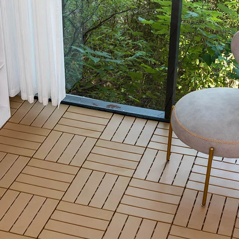 Classical Deck Tile Interlocking Wood Outdoor Flooring Flooring Tile Clearhalo 'Home Improvement' 'home_improvement' 'home_improvement_outdoor_deck_tiles_planks' 'Outdoor Deck Tiles & Planks' 'Outdoor Flooring & Tile' 'Outdoor Remodel' 'outdoor_deck_tiles_planks' 7465037