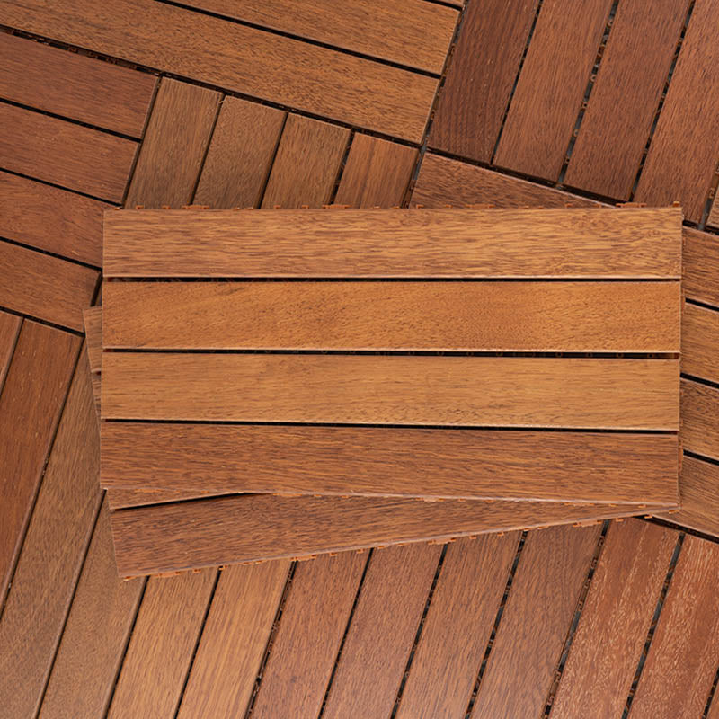 Basic Wooden Outdoor Flooring Tiles Interlocking Patio Flooring Tiles Clearhalo 'Home Improvement' 'home_improvement' 'home_improvement_outdoor_deck_tiles_planks' 'Outdoor Deck Tiles & Planks' 'Outdoor Flooring & Tile' 'Outdoor Remodel' 'outdoor_deck_tiles_planks' 7465168