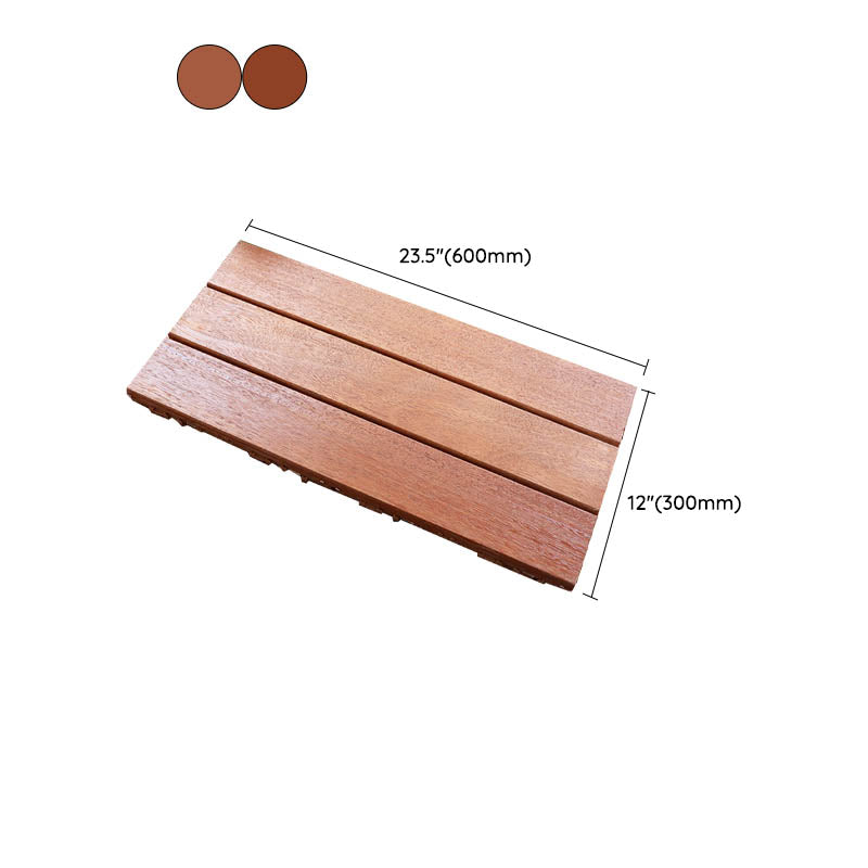 Classic Wood Deck Tiles Interlocking Composite Patio Flooring Tiles Clearhalo 'Home Improvement' 'home_improvement' 'home_improvement_outdoor_deck_tiles_planks' 'Outdoor Deck Tiles & Planks' 'Outdoor Flooring & Tile' 'Outdoor Remodel' 'outdoor_deck_tiles_planks' 7465227