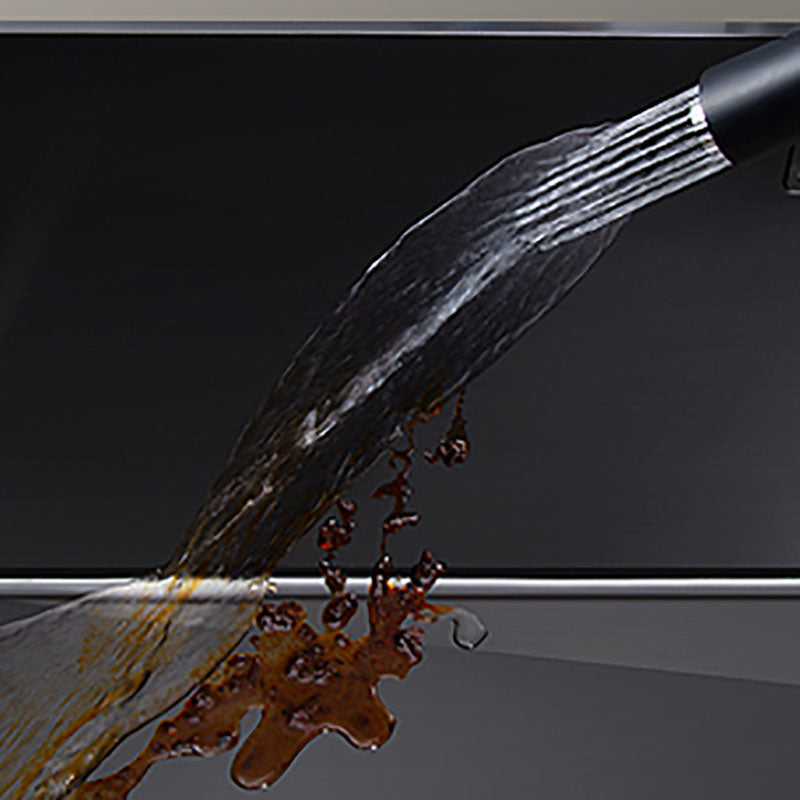 Modern Style Kitchen Sink Noise-cancelling Design Undermount Kitchen Sink with Faucet Clearhalo 'Home Improvement' 'home_improvement' 'home_improvement_kitchen_sinks' 'Kitchen Remodel & Kitchen Fixtures' 'Kitchen Sinks & Faucet Components' 'Kitchen Sinks' 'kitchen_sinks' 7465486