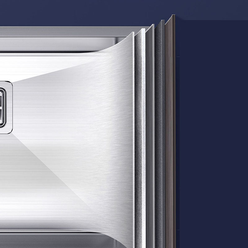 Kitchen Sink Stainless Steel Overflow Hole Design Kitchen Sink with Faucet Clearhalo 'Home Improvement' 'home_improvement' 'home_improvement_kitchen_sinks' 'Kitchen Remodel & Kitchen Fixtures' 'Kitchen Sinks & Faucet Components' 'Kitchen Sinks' 'kitchen_sinks' 7465502