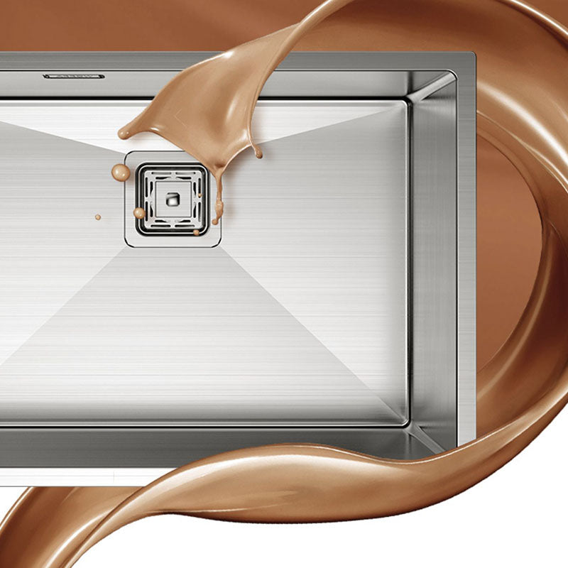 Kitchen Sink Stainless Steel Overflow Hole Design Kitchen Sink with Faucet Clearhalo 'Home Improvement' 'home_improvement' 'home_improvement_kitchen_sinks' 'Kitchen Remodel & Kitchen Fixtures' 'Kitchen Sinks & Faucet Components' 'Kitchen Sinks' 'kitchen_sinks' 7465505