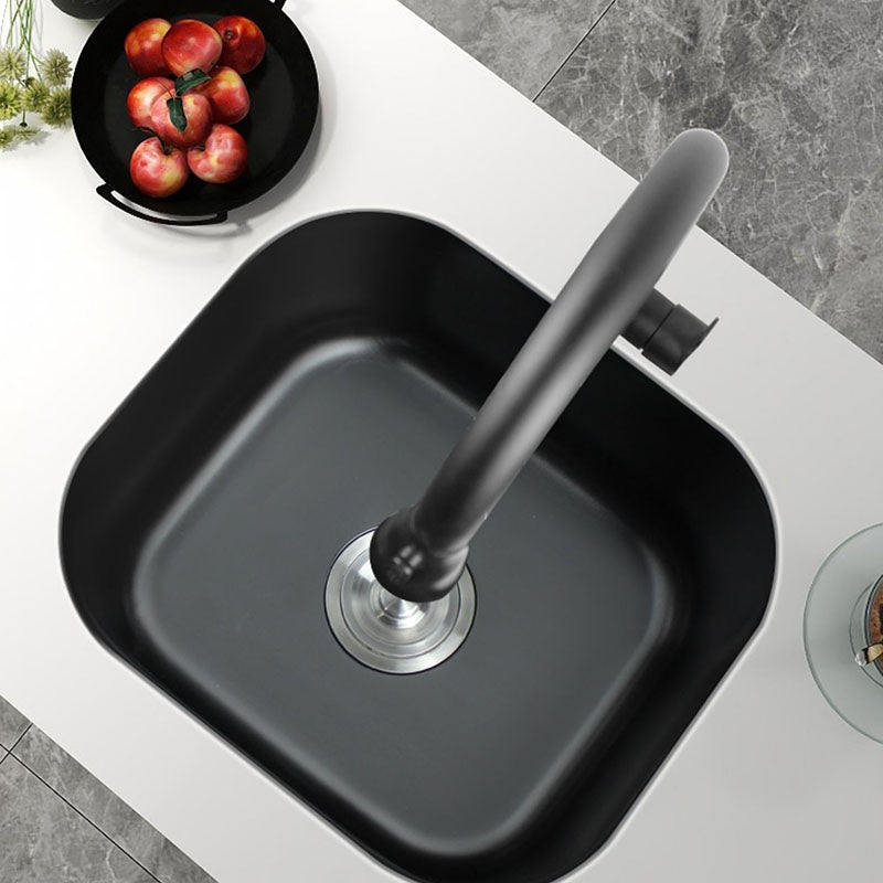 Modern Style Undermount Kitchen Sink Stainless Steel Oval Kitchen Sink with Faucet Clearhalo 'Home Improvement' 'home_improvement' 'home_improvement_kitchen_sinks' 'Kitchen Remodel & Kitchen Fixtures' 'Kitchen Sinks & Faucet Components' 'Kitchen Sinks' 'kitchen_sinks' 7465589