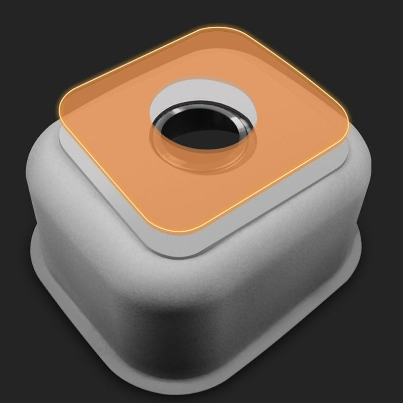 Modern Style Undermount Kitchen Sink Stainless Steel Oval Kitchen Sink with Faucet Clearhalo 'Home Improvement' 'home_improvement' 'home_improvement_kitchen_sinks' 'Kitchen Remodel & Kitchen Fixtures' 'Kitchen Sinks & Faucet Components' 'Kitchen Sinks' 'kitchen_sinks' 7465593