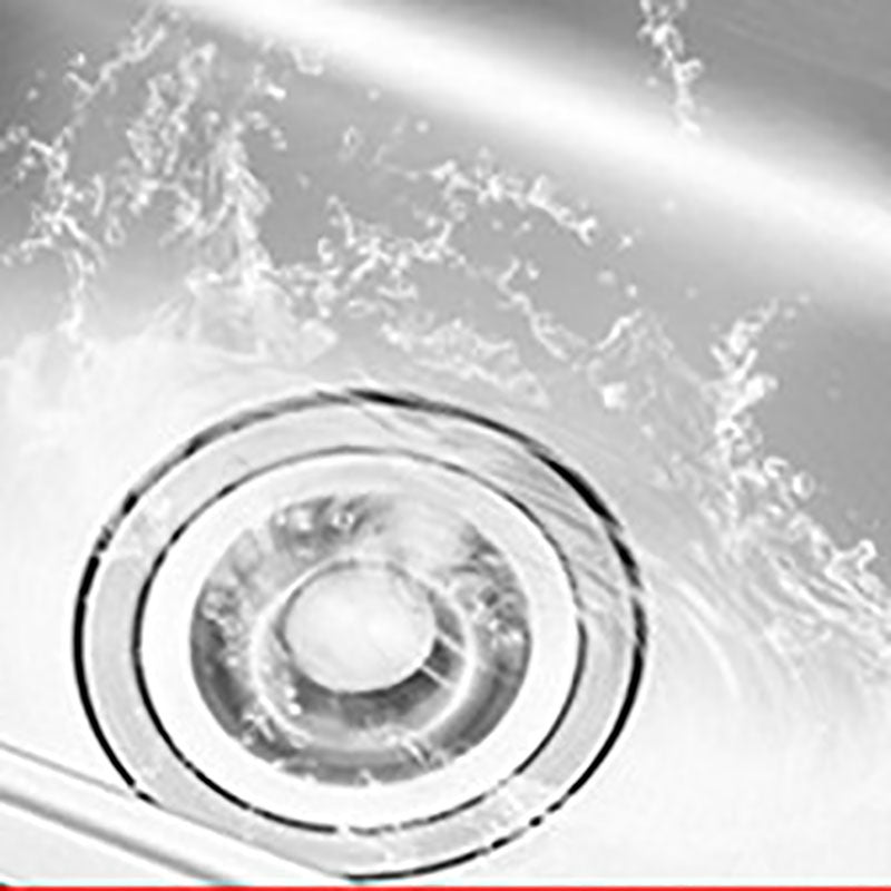 Drop-In Kitchen Sink Soundproof Design Stainless Steel Kitchen Sink with Faucet Clearhalo 'Home Improvement' 'home_improvement' 'home_improvement_kitchen_sinks' 'Kitchen Remodel & Kitchen Fixtures' 'Kitchen Sinks & Faucet Components' 'Kitchen Sinks' 'kitchen_sinks' 7465644