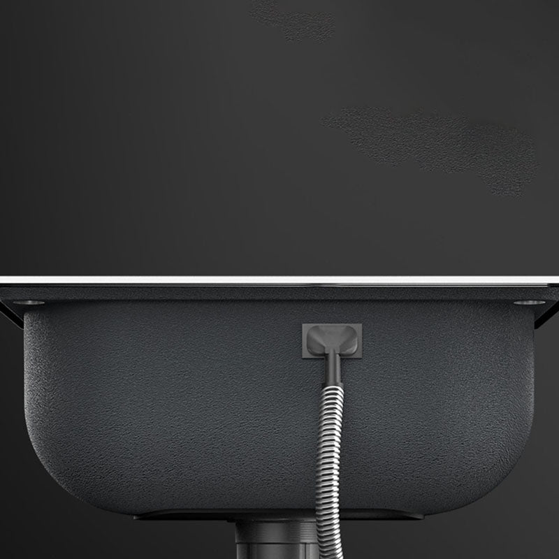 Drop-In Kitchen Sink Soundproof Design Stainless Steel Kitchen Sink with Faucet Clearhalo 'Home Improvement' 'home_improvement' 'home_improvement_kitchen_sinks' 'Kitchen Remodel & Kitchen Fixtures' 'Kitchen Sinks & Faucet Components' 'Kitchen Sinks' 'kitchen_sinks' 7465647