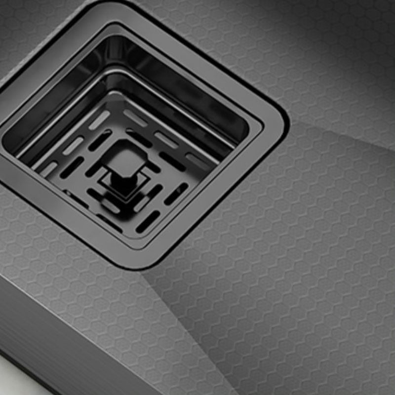 Modern Style Undermount Kitchen Sink Stainless Steel Kitchen Sink with Faucet Clearhalo 'Home Improvement' 'home_improvement' 'home_improvement_kitchen_sinks' 'Kitchen Remodel & Kitchen Fixtures' 'Kitchen Sinks & Faucet Components' 'Kitchen Sinks' 'kitchen_sinks' 7465740