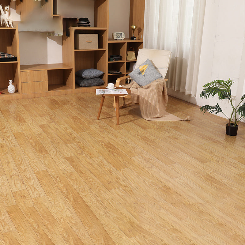 Plastic Flooring Slip Resistant Waterproof Stain Resistant Self-adhesive Wooden Floor Light Wood 0.04" Clearhalo 'Flooring 'Home Improvement' 'home_improvement' 'home_improvement_vinyl_flooring' 'Vinyl Flooring' 'vinyl_flooring' Walls and Ceiling' 7466808