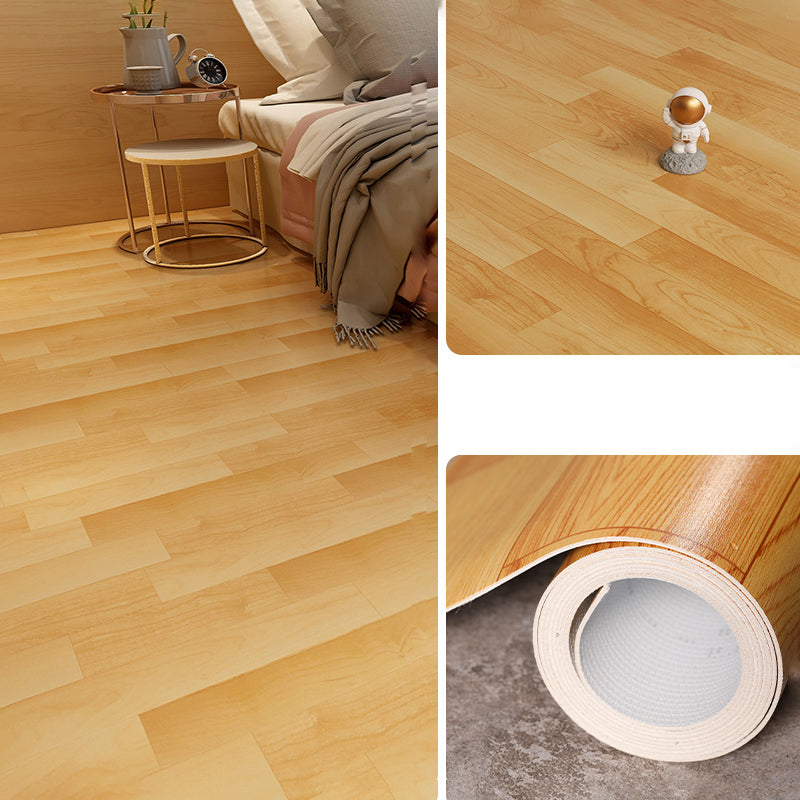 Classic Style PVC Flooring Self Adhesive Smooth PVC Flooring Brown Yellow Clearhalo 'Flooring 'Home Improvement' 'home_improvement' 'home_improvement_vinyl_flooring' 'Vinyl Flooring' 'vinyl_flooring' Walls and Ceiling' 7466990