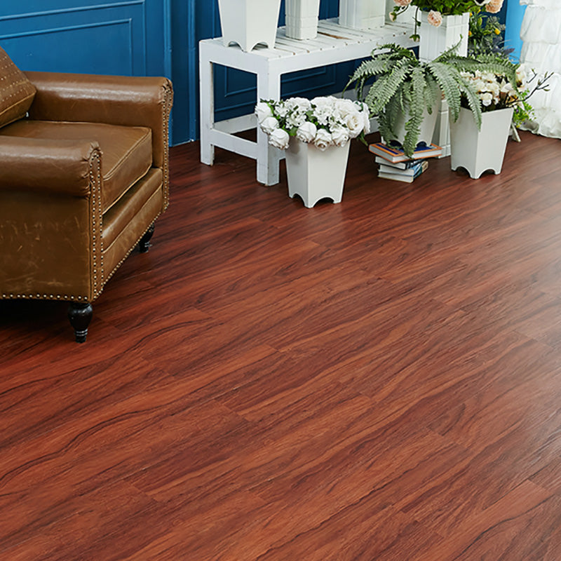 Waterproof PVC Flooring Rectangle Peel and Stick Fire Resistant PVC Flooring Red Brown Clearhalo 'Flooring 'Home Improvement' 'home_improvement' 'home_improvement_vinyl_flooring' 'Vinyl Flooring' 'vinyl_flooring' Walls and Ceiling' 7467157