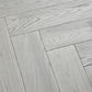 Traditional Flooring Planks Solid Wood Wire Brushed Click-Locking Wood Floor Tile Grey 215.2 sq ft. - 360 Pieces Clearhalo 'Flooring 'Hardwood Flooring' 'hardwood_flooring' 'Home Improvement' 'home_improvement' 'home_improvement_hardwood_flooring' Walls and Ceiling' 7467173