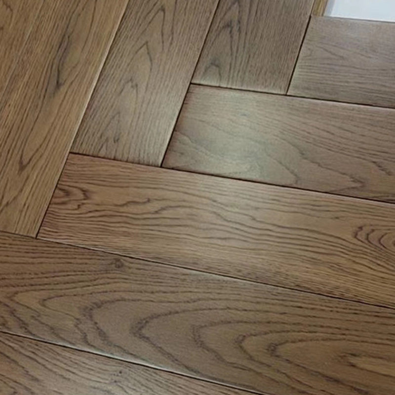 Traditional Flooring Planks Solid Wood Wire Brushed Click-Locking Wood Floor Tile Clearhalo 'Flooring 'Hardwood Flooring' 'hardwood_flooring' 'Home Improvement' 'home_improvement' 'home_improvement_hardwood_flooring' Walls and Ceiling' 7467186