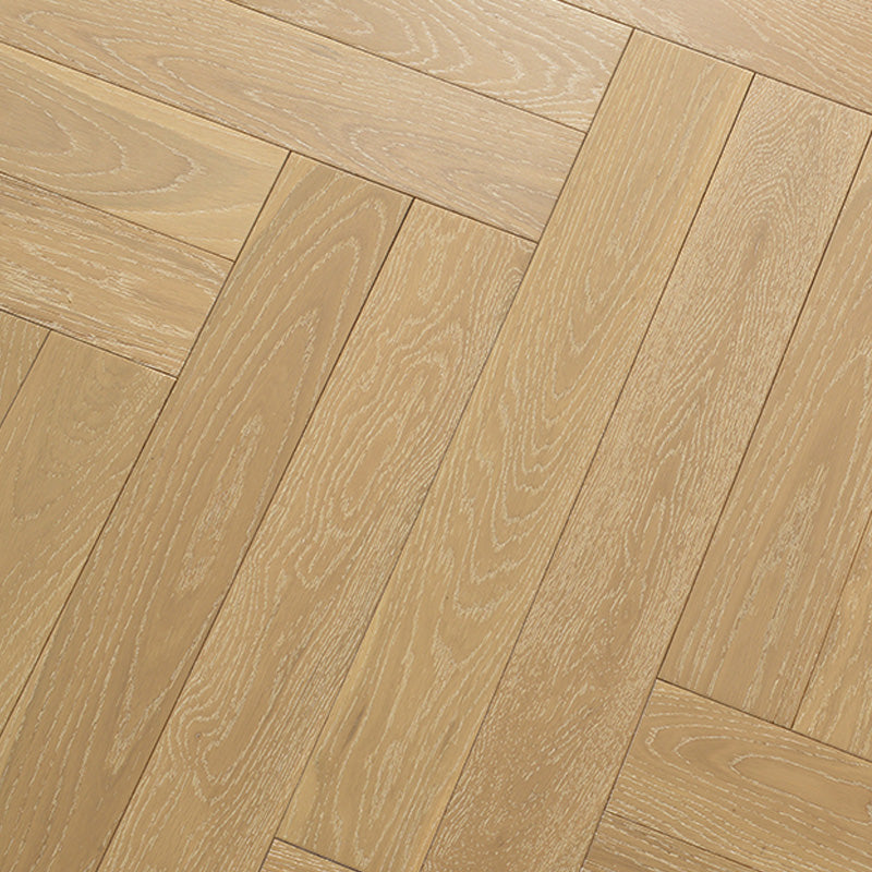 Traditional Flooring Planks Solid Wood Wire Brushed Click-Locking Wood Floor Tile Natural 215.2 sq ft. - 360 Pieces Clearhalo 'Flooring 'Hardwood Flooring' 'hardwood_flooring' 'Home Improvement' 'home_improvement' 'home_improvement_hardwood_flooring' Walls and Ceiling' 7467187