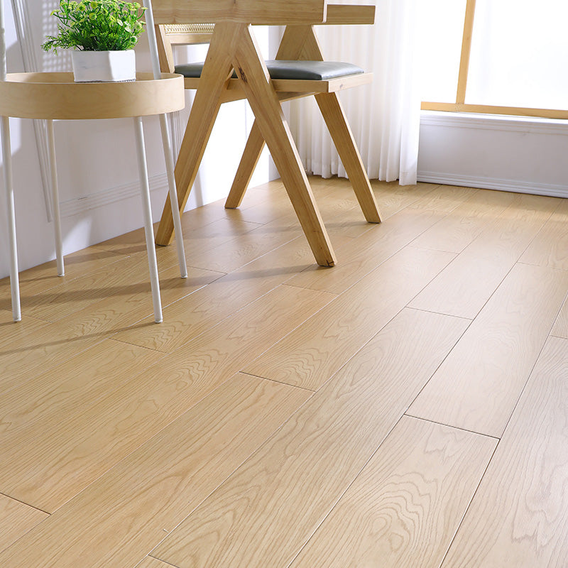 Modern Wood Flooring Tiles Solid Wood Click-Locking Hardwood Deck Tiles Beige 161.5 sq ft. - 105 Pieces Clearhalo 'Flooring 'Hardwood Flooring' 'hardwood_flooring' 'Home Improvement' 'home_improvement' 'home_improvement_hardwood_flooring' Walls and Ceiling' 7467208