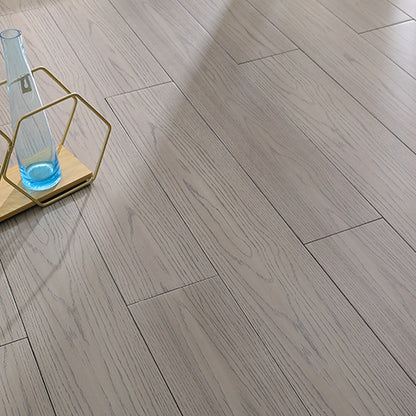 Modern Wood Flooring Tiles Solid Wood Click-Locking Hardwood Deck Tiles Smoke Grey 161.4 sq ft. - 165 Pieces Clearhalo 'Flooring 'Hardwood Flooring' 'hardwood_flooring' 'Home Improvement' 'home_improvement' 'home_improvement_hardwood_flooring' Walls and Ceiling' 7467228