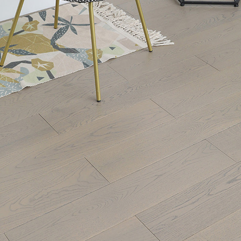 Modern Wood Flooring Tiles Solid Wood Click-Locking Hardwood Deck Tiles Gun Grey 161.4 sq ft. - 135 Pieces Clearhalo 'Flooring 'Hardwood Flooring' 'hardwood_flooring' 'Home Improvement' 'home_improvement' 'home_improvement_hardwood_flooring' Walls and Ceiling' 7467236