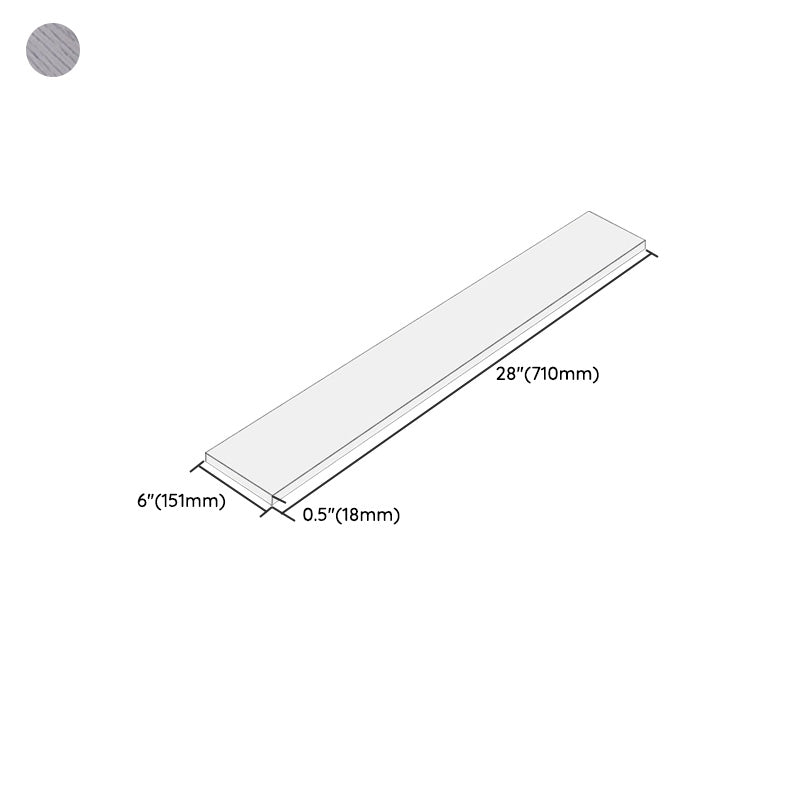 Modern Wood Flooring Tiles Solid Wood Click-Locking Hardwood Deck Tiles Clearhalo 'Flooring 'Hardwood Flooring' 'hardwood_flooring' 'Home Improvement' 'home_improvement' 'home_improvement_hardwood_flooring' Walls and Ceiling' 7467243