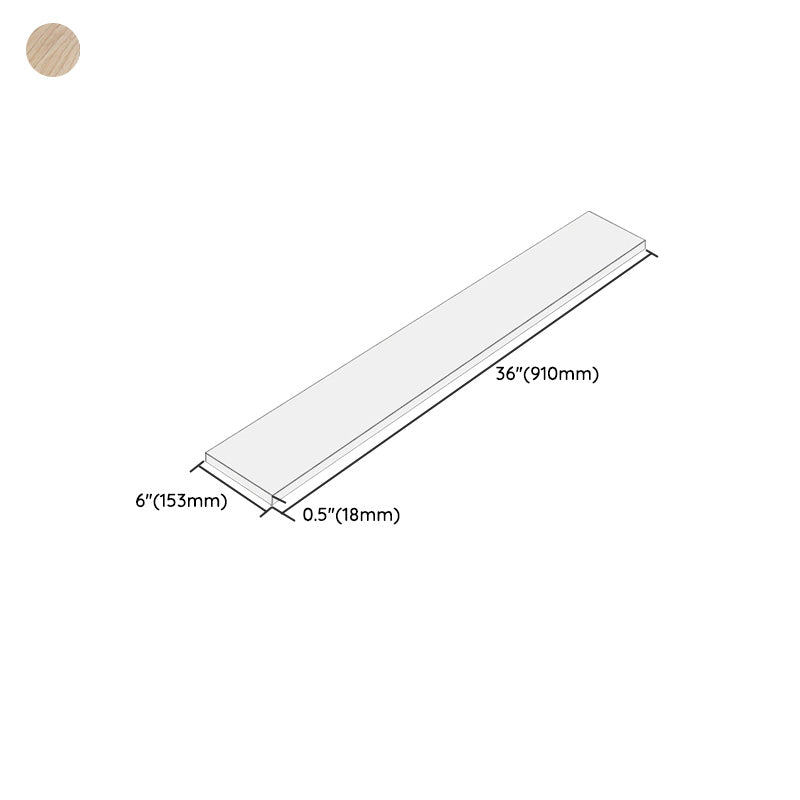 Modern Wood Flooring Tiles Solid Wood Click-Locking Hardwood Deck Tiles Clearhalo 'Flooring 'Hardwood Flooring' 'hardwood_flooring' 'Home Improvement' 'home_improvement' 'home_improvement_hardwood_flooring' Walls and Ceiling' 7467253