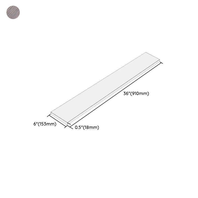 Modern Wood Flooring Tiles Solid Wood Click-Locking Hardwood Deck Tiles Clearhalo 'Flooring 'Hardwood Flooring' 'hardwood_flooring' 'Home Improvement' 'home_improvement' 'home_improvement_hardwood_flooring' Walls and Ceiling' 7467256