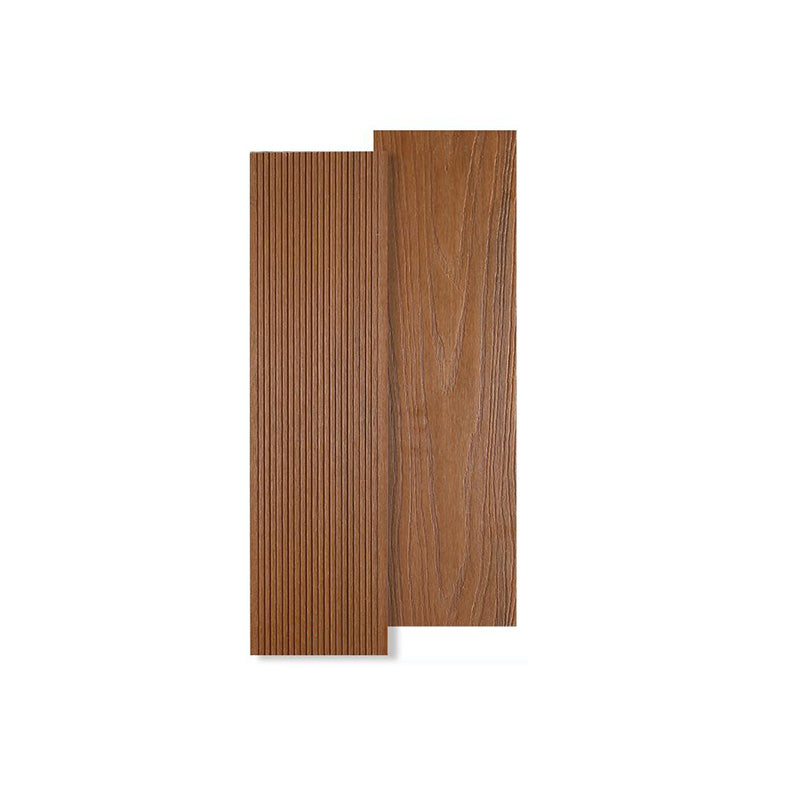 Contemporary Wood Flooring Tiles Waterproof Nail Installation Engineered Wood Flooring Dark Wood Clearhalo 'Flooring 'Hardwood Flooring' 'hardwood_flooring' 'Home Improvement' 'home_improvement' 'home_improvement_hardwood_flooring' Walls and Ceiling' 7467331