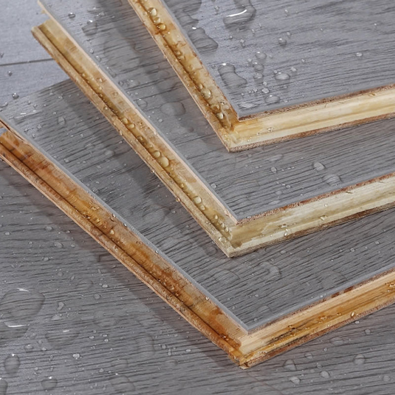 Traditional Wooden Wall Planks Solid Wood Click-Locking Wire Brushed Planks Clearhalo 'Flooring 'Hardwood Flooring' 'hardwood_flooring' 'Home Improvement' 'home_improvement' 'home_improvement_hardwood_flooring' Walls and Ceiling' 7467389