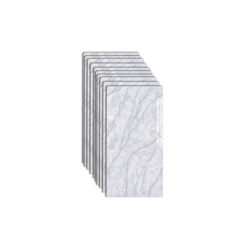 Field Tile Peel and Stick Tile Rectangular Peel and Stick Wall Tile 10 Pack Gray-White 10-Piece Set Clearhalo 'Flooring 'Home Improvement' 'home_improvement' 'home_improvement_peel_stick_blacksplash' 'Peel & Stick Backsplash Tile' 'peel_stick_blacksplash' 'Walls & Ceilings' Walls and Ceiling' 7467498