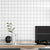Peel and Stick Tiles Rectangular Peel and Stick Backsplash 10 Pack Black/ White Plaid 10-Piece Set Clearhalo 'Flooring 'Home Improvement' 'home_improvement' 'home_improvement_peel_stick_blacksplash' 'Peel & Stick Backsplash Tile' 'peel_stick_blacksplash' 'Walls & Ceilings' Walls and Ceiling' 7467506