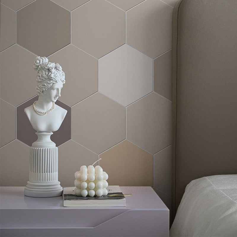 Peel and Stick Tiles Hexagonal Peel and Stick Backsplash 20 Pack for Bathroom Clearhalo 'Flooring 'Home Improvement' 'home_improvement' 'home_improvement_peel_stick_blacksplash' 'Peel & Stick Backsplash Tile' 'peel_stick_blacksplash' 'Walls & Ceilings' Walls and Ceiling' 7467559