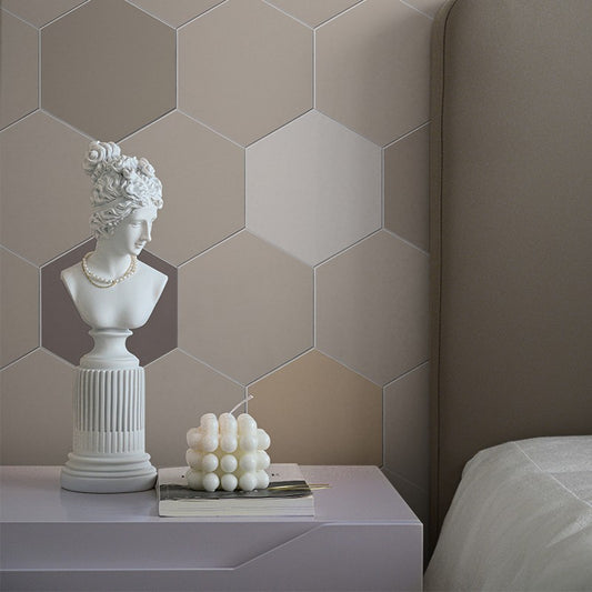 Peel and Stick Tiles Hexagonal Peel and Stick Backsplash 20 Pack for Bathroom Clearhalo 'Flooring 'Home Improvement' 'home_improvement' 'home_improvement_peel_stick_blacksplash' 'Peel & Stick Backsplash Tile' 'peel_stick_blacksplash' 'Walls & Ceilings' Walls and Ceiling' 7467559