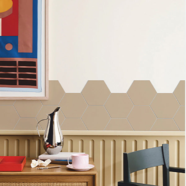 Peel and Stick Tiles Hexagonal Peel and Stick Backsplash 20 Pack for Bathroom Clearhalo 'Flooring 'Home Improvement' 'home_improvement' 'home_improvement_peel_stick_blacksplash' 'Peel & Stick Backsplash Tile' 'peel_stick_blacksplash' 'Walls & Ceilings' Walls and Ceiling' 7467570