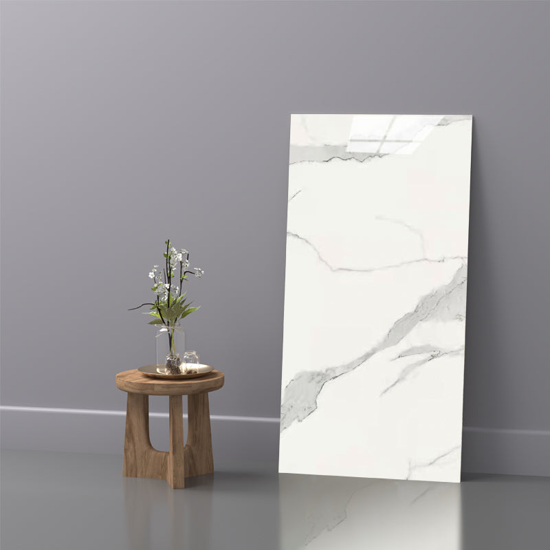 Modern Peel and Stick Tiles Rectangular Peel and Stick Backsplash 10 Pack Gray-White Clearhalo 'Flooring 'Home Improvement' 'home_improvement' 'home_improvement_peel_stick_blacksplash' 'Peel & Stick Backsplash Tile' 'peel_stick_blacksplash' 'Walls & Ceilings' Walls and Ceiling' 7467635