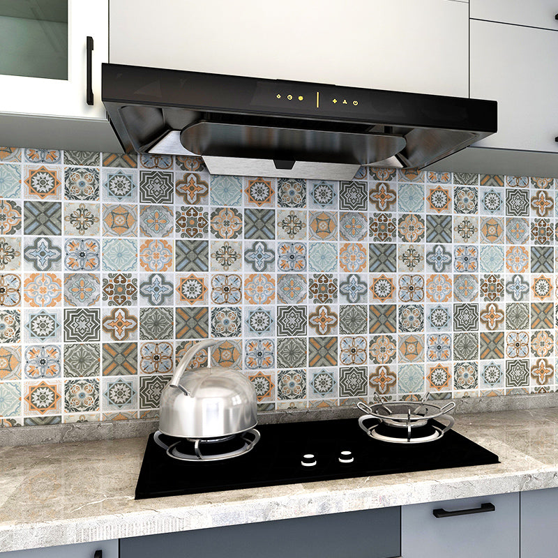 Mosaic Tile Peel and Stick Tiles Square Peel and Stick Backsplash Brown Clearhalo 'Flooring 'Home Improvement' 'home_improvement' 'home_improvement_peel_stick_blacksplash' 'Peel & Stick Backsplash Tile' 'peel_stick_blacksplash' 'Walls & Ceilings' Walls and Ceiling' 7467743