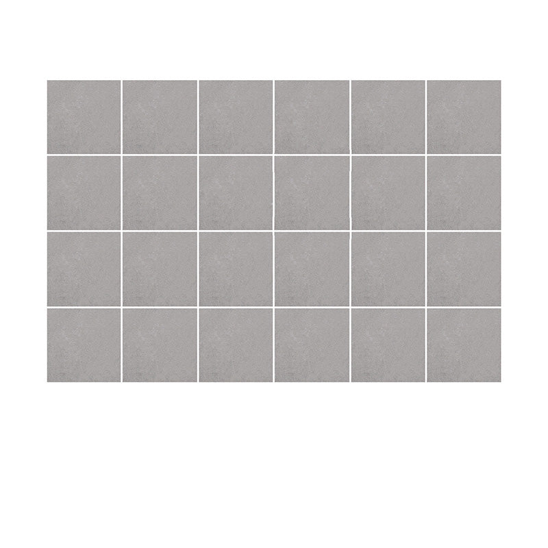 Modern Peel and Stick Tiles Single Tile Peel and Stick Backsplash Silver 35" x 24" Clearhalo 'Flooring 'Home Improvement' 'home_improvement' 'home_improvement_peel_stick_blacksplash' 'Peel & Stick Backsplash Tile' 'peel_stick_blacksplash' 'Walls & Ceilings' Walls and Ceiling' 7467759