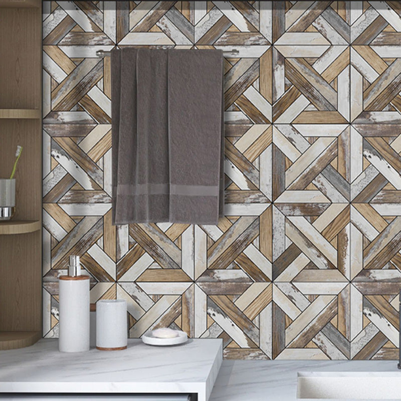 Modern Peel and Stick Tiles Mosaic Tile Peel and Stick Backsplash Clearhalo 'Flooring 'Home Improvement' 'home_improvement' 'home_improvement_peel_stick_blacksplash' 'Peel & Stick Backsplash Tile' 'peel_stick_blacksplash' 'Walls & Ceilings' Walls and Ceiling' 7467900