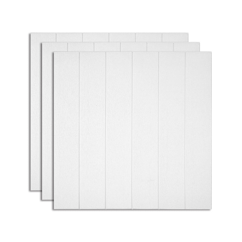 Contemporary Wall Access Panel Plastic Waterproof Backsplash Panels White Clearhalo 'Flooring 'Home Improvement' 'home_improvement' 'home_improvement_wall_paneling' 'Wall Paneling' 'wall_paneling' 'Walls & Ceilings' Walls and Ceiling' 7467990