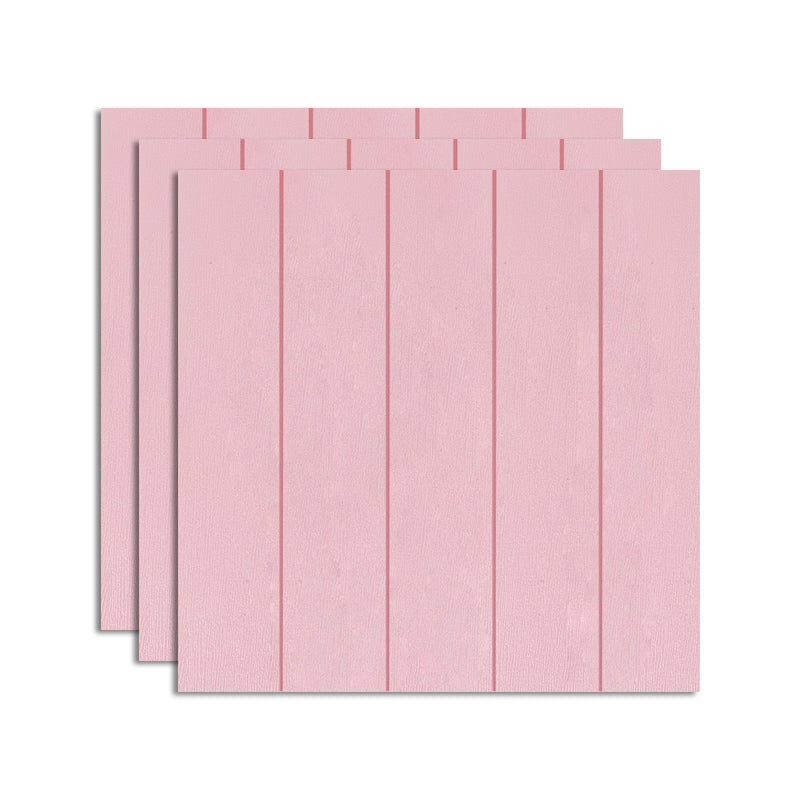 Contemporary Wall Access Panel Plastic Waterproof Backsplash Panels Pink Clearhalo 'Flooring 'Home Improvement' 'home_improvement' 'home_improvement_wall_paneling' 'Wall Paneling' 'wall_paneling' 'Walls & Ceilings' Walls and Ceiling' 7467992