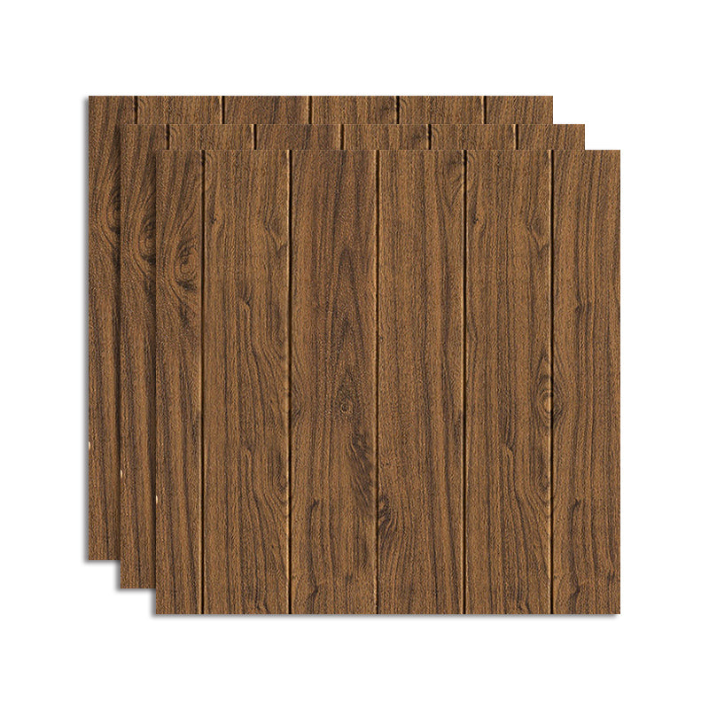 Contemporary Wall Access Panel Plastic Waterproof Backsplash Panels Brown Clearhalo 'Flooring 'Home Improvement' 'home_improvement' 'home_improvement_wall_paneling' 'Wall Paneling' 'wall_paneling' 'Walls & Ceilings' Walls and Ceiling' 7467996