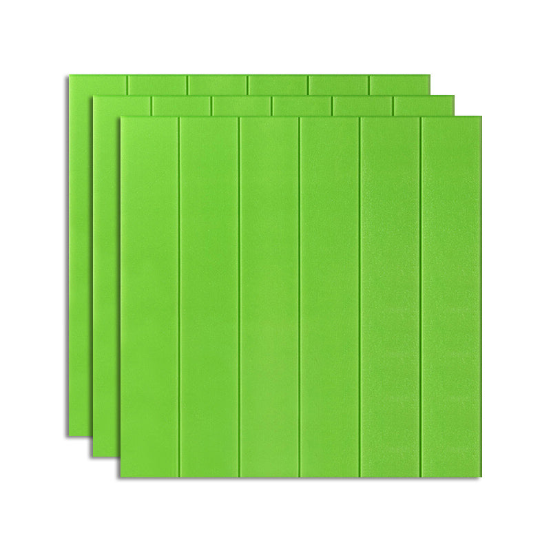 Contemporary Wall Access Panel Plastic Waterproof Backsplash Panels Green Clearhalo 'Flooring 'Home Improvement' 'home_improvement' 'home_improvement_wall_paneling' 'Wall Paneling' 'wall_paneling' 'Walls & Ceilings' Walls and Ceiling' 7468002