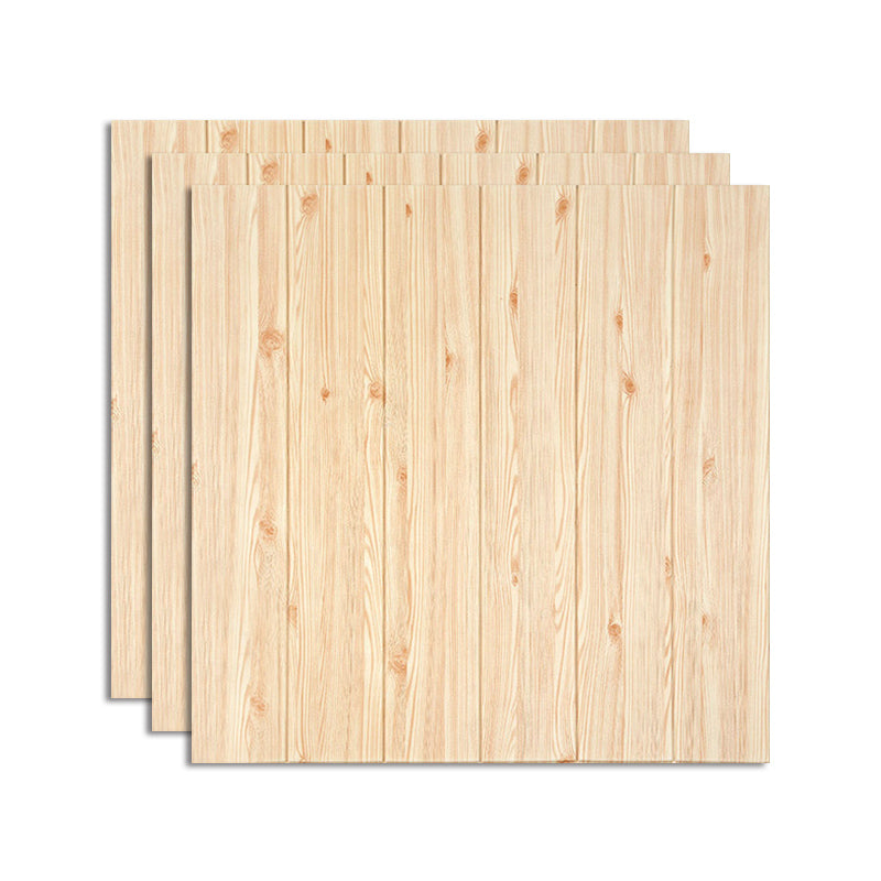 Contemporary Wall Access Panel Plastic Waterproof Backsplash Panels Light Wood Clearhalo 'Flooring 'Home Improvement' 'home_improvement' 'home_improvement_wall_paneling' 'Wall Paneling' 'wall_paneling' 'Walls & Ceilings' Walls and Ceiling' 7468008