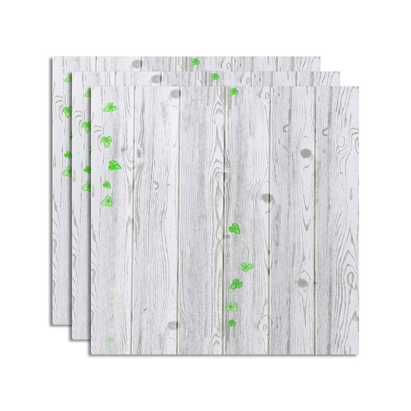 Contemporary Wall Access Panel Plastic Waterproof Backsplash Panels White-Gray Clearhalo 'Flooring 'Home Improvement' 'home_improvement' 'home_improvement_wall_paneling' 'Wall Paneling' 'wall_paneling' 'Walls & Ceilings' Walls and Ceiling' 7468011