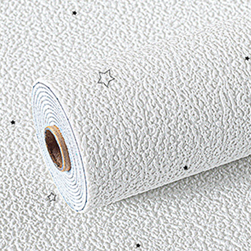 Creative Wall Paneling Star Pattern Stain Resistant Waterproof Wall Paneling White Clearhalo 'Flooring 'Home Improvement' 'home_improvement' 'home_improvement_wall_paneling' 'Wall Paneling' 'wall_paneling' 'Walls & Ceilings' Walls and Ceiling' 7468028