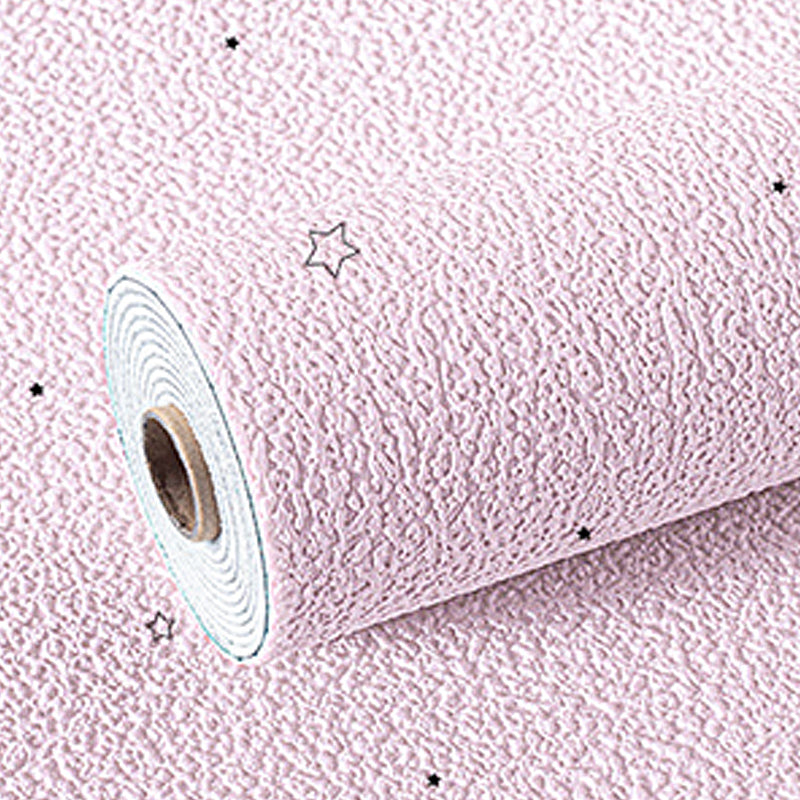Creative Wall Paneling Star Pattern Stain Resistant Waterproof Wall Paneling Pink Clearhalo 'Flooring 'Home Improvement' 'home_improvement' 'home_improvement_wall_paneling' 'Wall Paneling' 'wall_paneling' 'Walls & Ceilings' Walls and Ceiling' 7468033