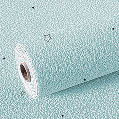 Creative Wall Paneling Star Pattern Stain Resistant Waterproof Wall Paneling Sky Blue Clearhalo 'Flooring 'Home Improvement' 'home_improvement' 'home_improvement_wall_paneling' 'Wall Paneling' 'wall_paneling' 'Walls & Ceilings' Walls and Ceiling' 7468036